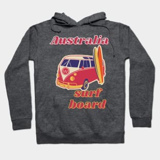 Australia surf board Hoodie